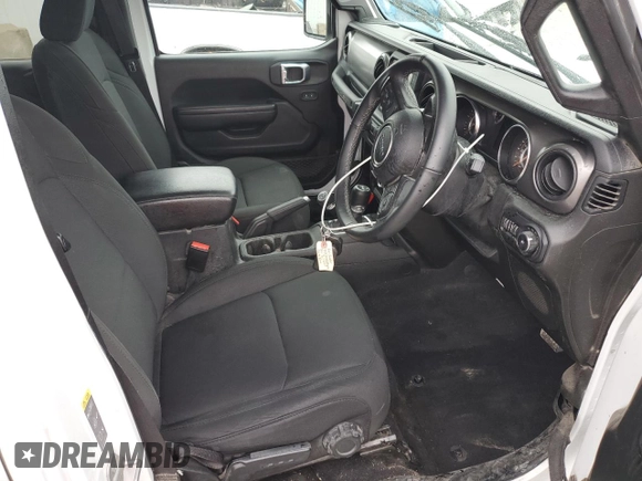 2021 Jeep Wrangler Unlimited Sport with VIN 1C4HJXKN5MW672852, listed as a Copart auction lot 86627194 with 66,727 mi miles and Salvage title. Bid and sale history available at DreamBid. Image 7.