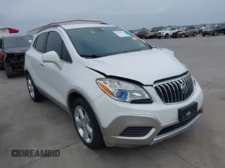 2016 Buick Encore with VIN KL4CJASB0GB658389, listed as a IAAI auction lot 41708711 with 62,001 mi miles and . Bid and sale history available at DreamBid. Image 1.
