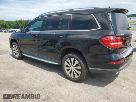 2017 Mercedes-Benz GLS 450 with VIN 4JGDF6EE6HA810516, listed as a Copart auction lot 57375224 with 63,440 mi miles and Salvage Title. Bid and sale history available at DreamBid. Image 2.