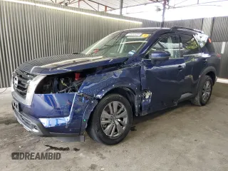 2025 Nissan Pathfinder SV with VIN 5N1DR3BAXSC203358, listed as a Copart auction lot 65569345 with 22,134 mi miles and Clean title. Bid and sale history available at DreamBid. Image 1.