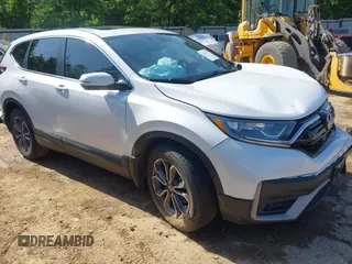 2022 Honda CR-V EX-L with VIN 5J6RW1H82NA004522, listed as a IAAI auction lot 42016997 with 61,844 mi miles and . Bid and sale history available at carsss.com. Image 1.