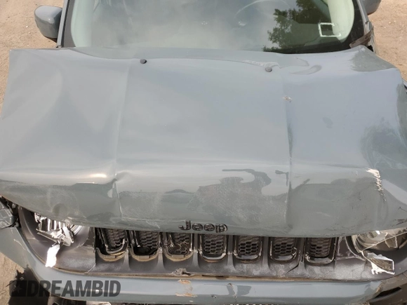 2017 Jeep Renegade Altitude with VIN ZACCJBBB7HPF03437, listed as a Copart auction lot 59815415 with 23,154 mi miles and Salvage title. Bid and sale history available at DreamBid. Image 11.
