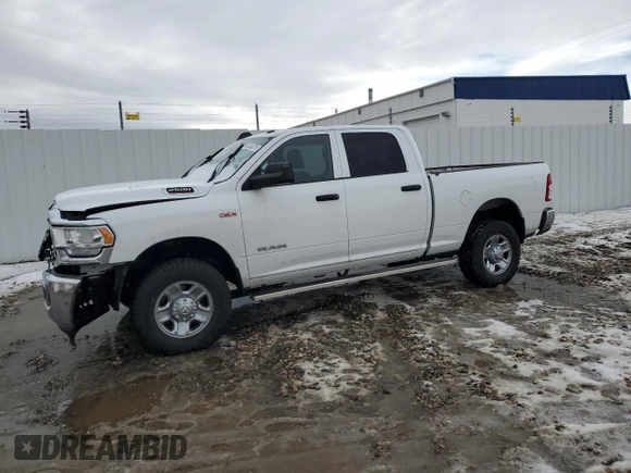2019 Ram 2500 Tradesman with VIN 3C6UR5CJ5KG551877, listed as a Copart auction lot 43448375 with 76,529 mi miles and Salvage Title. Bid and sale history available at carsss.com. Image 1.