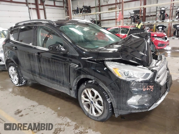 2017 Ford Escape SE with VIN 1FMCU9GD8HUE81307, listed as a IAAI auction lot 41386675 with 133,821 mi miles and . Bid and sale history available at DreamBid. Image 1.