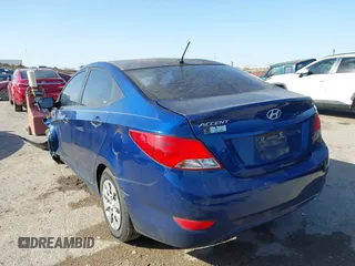 2015 Hyundai Accent GLS with VIN KMHCT4AE5FU907085, listed as a IAAI auction lot 41844688 with 156,384 mi miles. Bid and sale history available at carsss.com. Image 3.