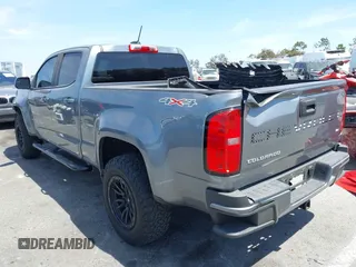2022 Chevrolet Colorado 4WD Work Truck with VIN 1GCGTBEN2N1148111, listed as a IAAI auction lot 42327481 with 56,506 mi miles and . Bid and sale history available at DreamBid. Image 3.