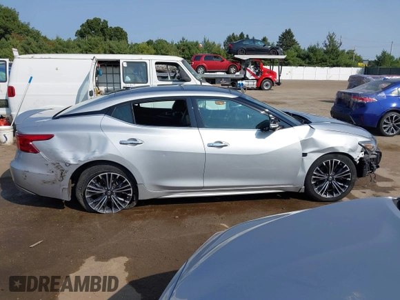 2017 Nissan Maxima SR with VIN 1N4AA6AP2HC401968, listed as a IAAI auction lot 40267157 with 94,254 mi miles and . Bid and sale history available at DreamBid. Image 12.