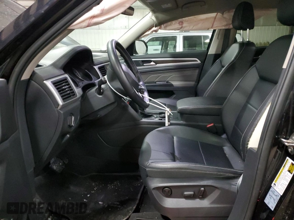 2021 Volkswagen Atlas SE with VIN 1V2HR2CA1MC538427, listed as a Copart auction lot 45491485 with 65,573 mi miles and Salvage title. Bid and sale history available at DreamBid. Image 7.