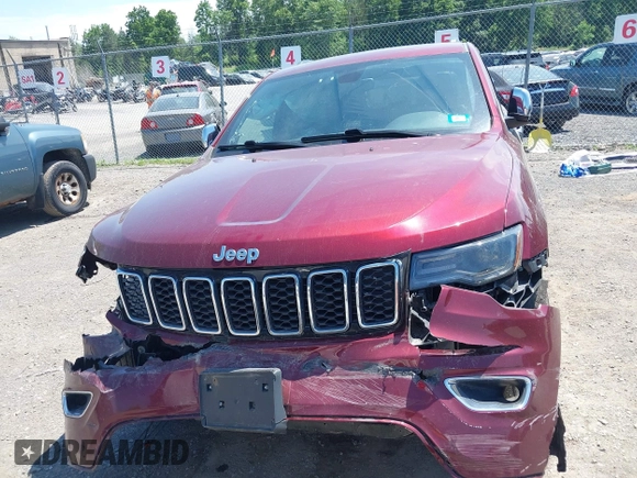 2020 Jeep Grand Cherokee Limited with VIN 1C4RJFBG8LC377356, listed as a IAAI auction lot 42581815 with 88,779 mi miles and . Bid and sale history available at DreamBid. Image 13.