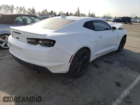 2021 Chevrolet Camaro 1LS with VIN 1G1FB1RX6M0105599, listed as a Copart auction lot 45548463 with 16,953 mi miles. Bid and sale history available at carsss.com. Image 3.
