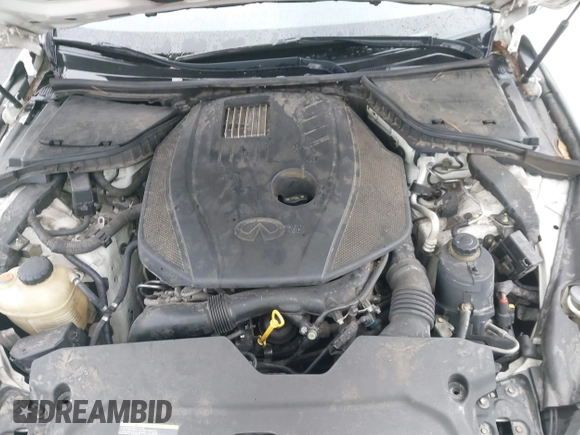 2017 Infiniti Q50 2.0t with VIN JN1CV7AR0HM681482, listed as a IAAI auction lot 41734242 with 228,838 mi miles. Bid and sale history available at carsss.com. Image 10.