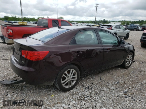 2011 Kia Forte EX with VIN KNAFU4A26B5361922, listed as a Copart auction lot 54936544 with 155,406 mi miles and Salvage Title. Bid and sale history available at carsss.com. Image 3.