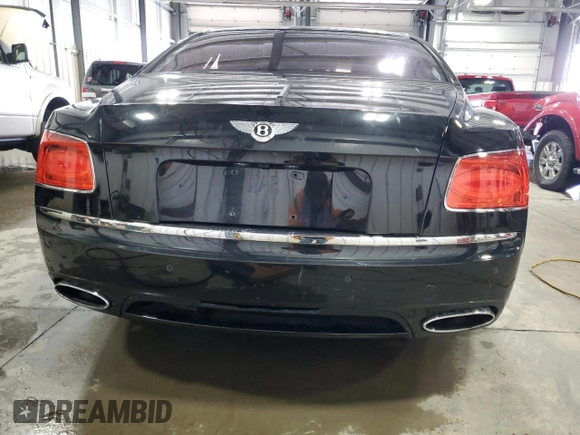 2015 Bentley Flying Spur with VIN SCBEC9ZAXFC049956, listed as a Copart auction lot 51461975 with 57,234 mi miles and Salvage title. Bid and sale history available at DreamBid. Image 6.