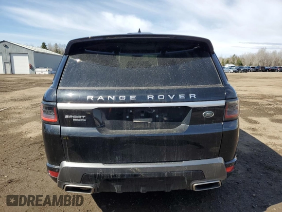 2019 Land Rover Range Rover Sport HSE with VIN SALWR2RK0KA843251, listed as a Copart auction lot 48975475 with 95,048 mi miles and Clean Title. Bid and sale history available at carsss.com. Image 6.