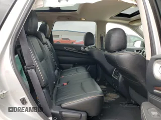 2017 Infiniti QX60 with VIN 5N1DL0MN5HC528217, listed as a Copart auction lot 51787505 with 118,053 mi miles and Salvage Title. Bid and sale history available at DreamBid. Image 12.
