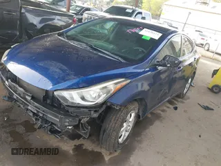 2015 Hyundai Elantra SE with VIN 5NPDH4AE7FH645154, listed as a IAAI auction lot 41830124 with 127,190 mi miles and . Bid and sale history available at DreamBid. Image 2.
