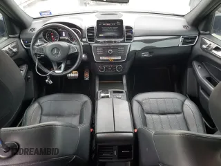 2017 Mercedes-Benz GLE 350 with VIN 4JGDA5JB2HA923657, listed as a Copart auction lot 46997685 with 121,202 mi miles and Salvage title. Bid and sale history available at DreamBid. Image 8.