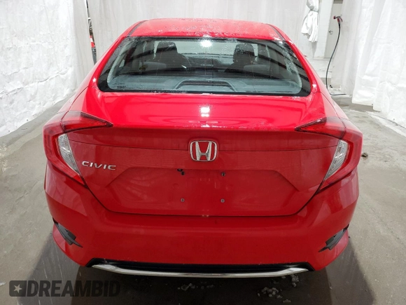 2020 Honda Civic LX with VIN 2HGFC2F60LH520029, listed as a Copart auction lot 46034735 with 93,930 mi miles and Clean Title. Bid and sale history available at DreamBid. Image 6.