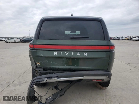 2024 Rivian R1S Adventure with VIN 7PDSGABA6RN041211, listed as a Copart auction lot 87167654 with Not Provided miles and Salvage Title. Bid and sale history available at carsss.com. Image 6.