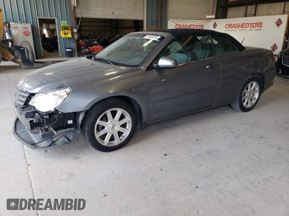 2008 Chrysler Sebring Touring with VIN 1C3LC55RX8N643936, listed as a Copart auction lot 71399594 with 117,486 mi miles and Salvage Title. Bid and sale history available at carsss.com. Image 1.