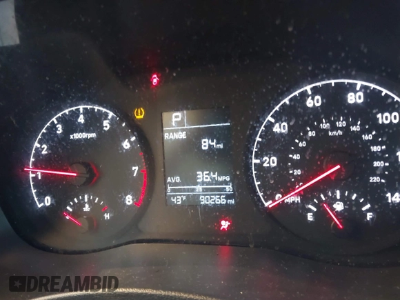 2019 Hyundai Accent SE with VIN 3KPC24A37KE059659, listed as a IAAI auction lot 41016258 with 90,266 mi miles. Bid and sale history available at carsss.com. Image 7.