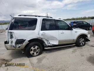 2005 Ford Expedition Eddie Bauer z VIN 1FMFU18525LB09713, wystawiony jako Copart lot #55100245 z przebiegiem Nie podano mil oraz Szkoda całkowita • Salvage title. Historia ofert i sprzedaży dostępna na DreamBid. Obrazek 3.