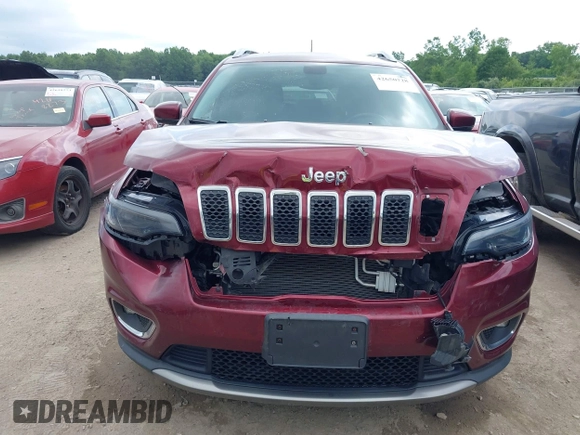 2019 Jeep Cherokee Limited z VIN 1C4PJMDN0KD209386, wystawiony jako IAAI lot #42650728 z przebiegiem 84 848 mil mil oraz . Historia ofert i sprzedaży dostępna na DreamBid. Obrazek 6.