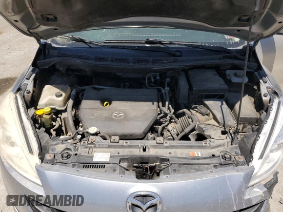 2012 Mazda 5 Touring with VIN JM1CW2CL2C0141959, listed as a Copart auction lot 61286614 with 171,189 mi miles and Salvage Title. Bid and sale history available at DreamBid. Image 12.