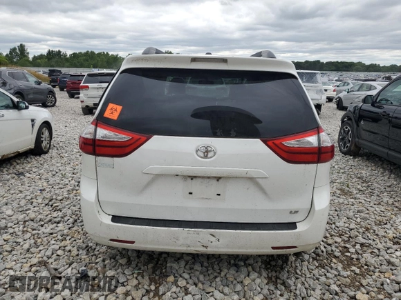 2015 Toyota Sienna LE AAS with VIN 5TDKK3DC2FS661818, listed as a Copart auction lot 64165795 with 171,702 mi miles and Clean title. Bid and sale history available at DreamBid. Image 6.