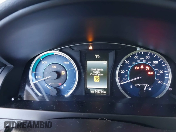 2017 Toyota Camry Hybrid LE with VIN 4T1BD1FKXHU206891, listed as a IAAI auction lot 41839609 with 142,744 mi miles. Bid and sale history available at carsss.com. Image 7.
