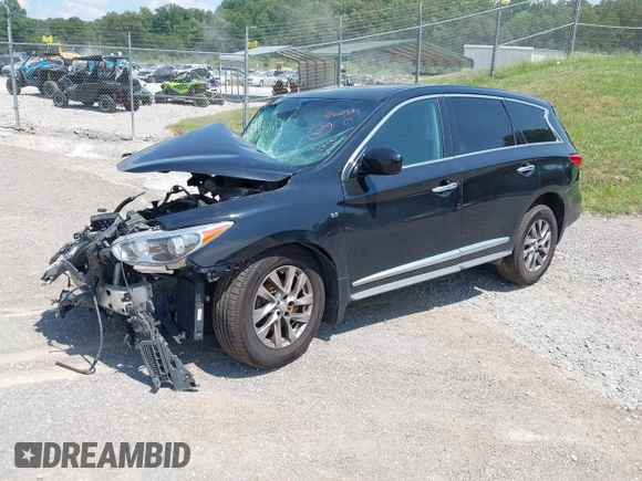 2014 Infiniti QX60 with VIN 5N1AL0MM7EC524031, listed as a IAAI auction lot 42622535 with Not provided miles and . Bid and sale history available at DreamBid. Image 16.