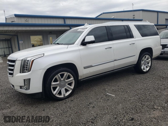 2016 Cadillac Escalade ESV Premium Collection with VIN 1GYS4JKJ0GR227326, listed as a Copart auction lot 51235985 with 132,327 mi miles and Salvage title. Bid and sale history available at DreamBid. Image 1.