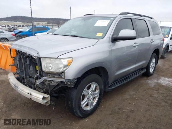 2013 Toyota Sequoia SR5 with VIN 5TDBW5G1XDS078226, listed as a IAAI auction lot 41553787 with 190,632 mi miles. Bid and sale history available at carsss.com. Image 19.