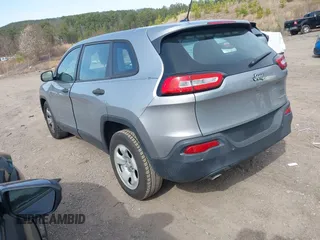 2014 Jeep Cherokee Sport with VIN 1C4PJLAB2EW163332, listed as a IAAI auction lot 41752003 with 154,832 mi miles and . Bid and sale history available at DreamBid. Image 3.