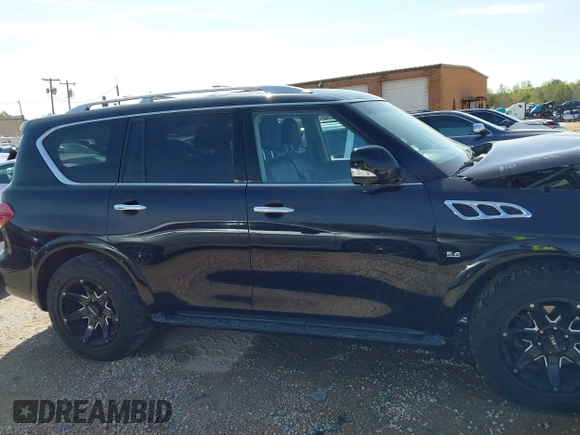 2014 Infiniti QX80 z VIN JN8AZ2NFXE9554706, wystawiony jako IAAI lot #41930947 z przebiegiem 133 655 mil mil oraz . Historia ofert i sprzedaży dostępna na DreamBid. Obrazek 13.