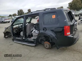 2015 Honda Pilot Touring with VIN 5FNYF3H91FB009256, listed as a Copart auction lot 48031475 with 0 mi miles and Salvage Title. Bid and sale history available at carsss.com. Image 2.