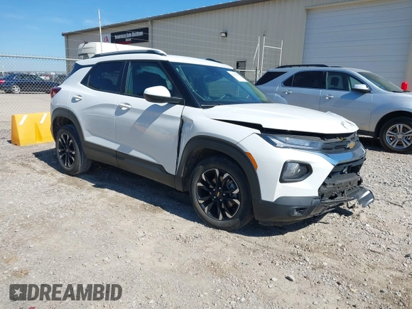 2023 Chevrolet TrailBlazer LT with VIN KL79MPSL9PB005849, listed as a IAAI auction lot 41666651 with 46,882 mi miles. Bid and sale history available at carsss.com. Image 1.