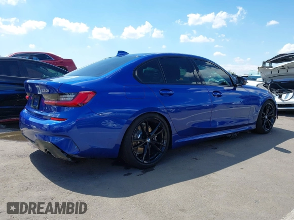 2020 BMW 3 Series 330i с VIN 3MW5R1J07L8B39937, выставлен на аукционе IAAI как лот 42407215 с пробегом 54 611 миль миль и . История ставок и продаж доступна на DreamBid. Изображение 4.