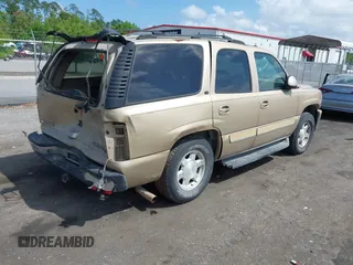 2005 Chevrolet Tahoe LT z VIN 1GNEC13T05J164155, wystawiony jako IAAI lot #42015852 z przebiegiem 216 683 mil mil oraz . Historia ofert i sprzedaży dostępna na DreamBid. Obrazek 4.