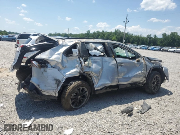 2023 Toyota RAV4 Hybrid SE with VIN 4T3T6RFV6PU106588, listed as a Copart auction lot 57611575 with Not provided miles and Salvage title. Bid and sale history available at DreamBid. Image 3.