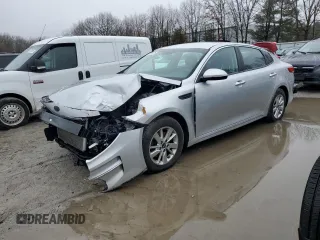 2017 Kia Optima LX with VIN KNAGT4L32H5154000, listed as a Copart auction lot 46336705 with 116,722 mi miles and Salvage Title. Bid and sale history available at carsss.com. Image 1.