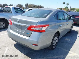 2014 Nissan Sentra SV with VIN 3N1AB7AP9EY279824, listed as a IAAI auction lot 41965233 with 155,850 mi miles. Bid and sale history available at carsss.com. Image 4.