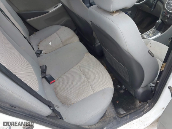 2013 Hyundai Accent GL with VIN KMHCT5AEXDU068215, listed as a IAAI auction lot 41922280 with 159,978 mi miles. Bid and sale history available at carsss.com. Image 8.