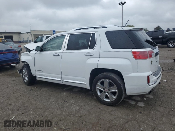 2017 GMC Terrain Denali z VIN 2GKALREK9H6278431, wystawiony jako Copart lot #72259544 z przebiegiem Nie podano mil oraz Szkoda całkowita • Salvage title. Historia ofert i sprzedaży dostępna na DreamBid. Obrazek 2.