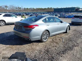 2016 Hyundai Genesis 3.8L with VIN KMHGN4JE3GU137577, listed as a IAAI auction lot 41599851 with 158,011 mi miles. Bid and sale history available at carsss.com. Image 4.