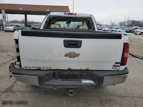 2007 Chevrolet Silverado 1500 LTZ with VIN 2GCEK13M571690962, listed as a Copart auction lot 88044285 with 204,980 mi miles and Salvage Title. Bid and sale history available at carsss.com. Image 6.
