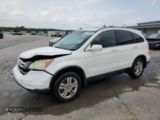 2011 Honda CR-V EX-L z VIN 5J6RE3H70BL044684, wystawiony jako Copart lot #57705865 z przebiegiem 189 546 mil mil oraz Szkoda całkowita • Salvage title. Historia ofert i sprzedaży dostępna na DreamBid. Obrazek 1.