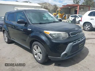 2015 Kia Soul with VIN KNDJN2A25F7230909, listed as a IAAI auction lot 41939532 with 59,288 mi miles. Bid and sale history available at carsss.com. Image 1.