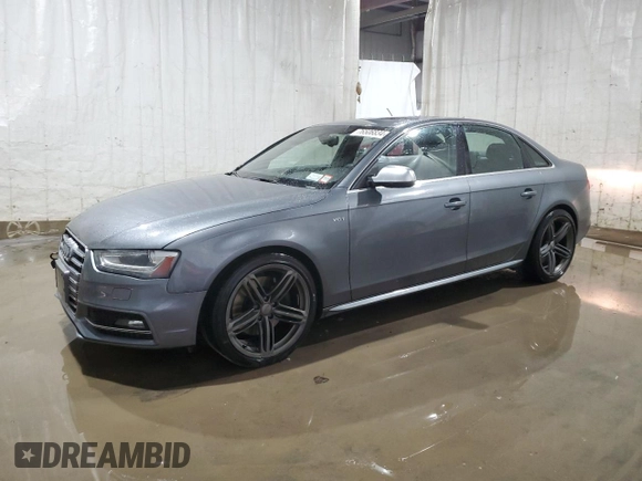 2013 Audi S4 Premium Plus with VIN WAUDGAFL0DA124271, listed as a Copart auction lot 76506834 with 141,549 mi miles and Salvage Title. Bid and sale history available at carsss.com. Image 1.