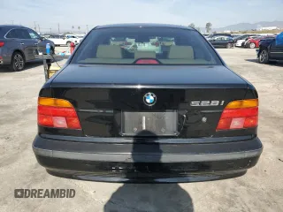 2000 BMW 5 Series 528iA with VIN WBADM6349YGU04874, listed as a Copart auction lot 45578875 with 89,674 mi miles and Salvage Title. Bid and sale history available at carsss.com. Image 6.